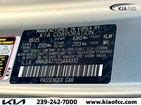 New 2026 Kia K5 GT-Line w/ GT-Line Red Interior Package FWD image 40