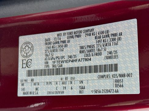 Used 2017 Ford F150 XLT w/ Equipment Group 301A Mid image 37