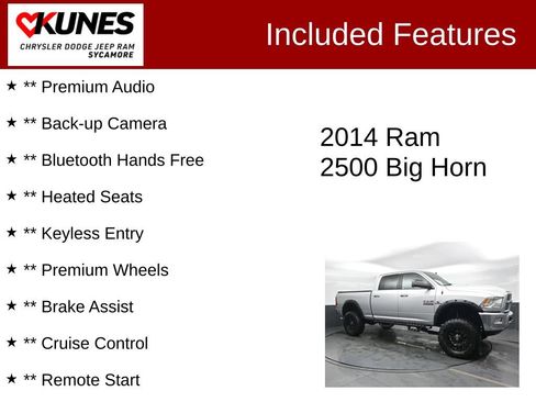Used 2014 RAM 2500 Big Horn image 3