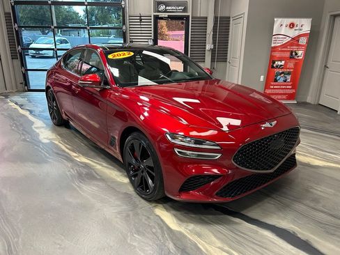 Used 2022 Genesis G70 3.3T w/ Sport Prestige Package AWD/4WD image 1