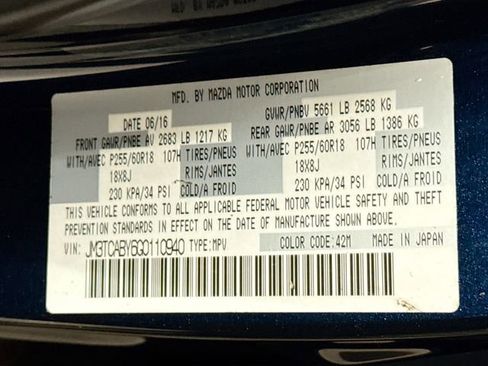 Used 2016 MAZDA CX-9 Sport image 34