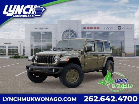 New 2025 Jeep Wrangler Unlimited Sport S 4xe AWD/4WD image 1