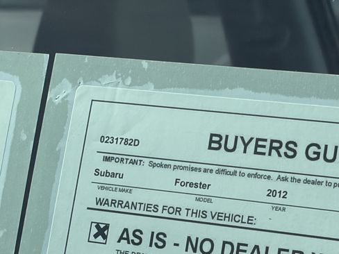 Used 2012 Subaru Forester 2.5X Premium w/ All-Weather Pkg AWD/4WD image 31