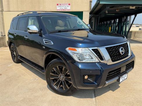 Used 2019 Nissan Armada Platinum w/ Captain's Chairs Package AWD/4WD image 7