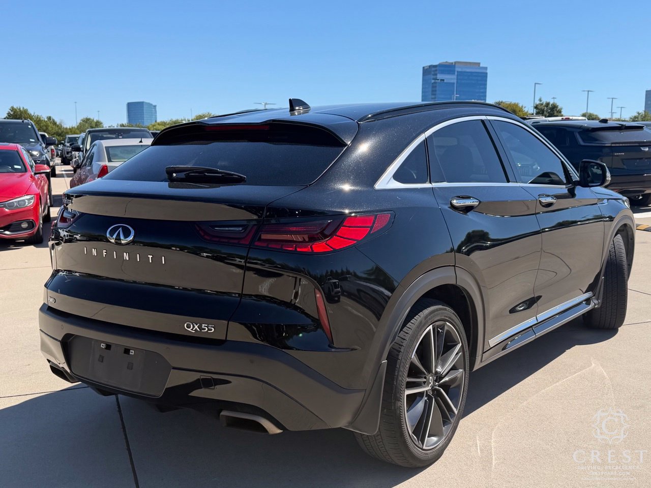 Used 2023 INFINITI QX55 Essential w/ Accent Package AWD/4WD image 8