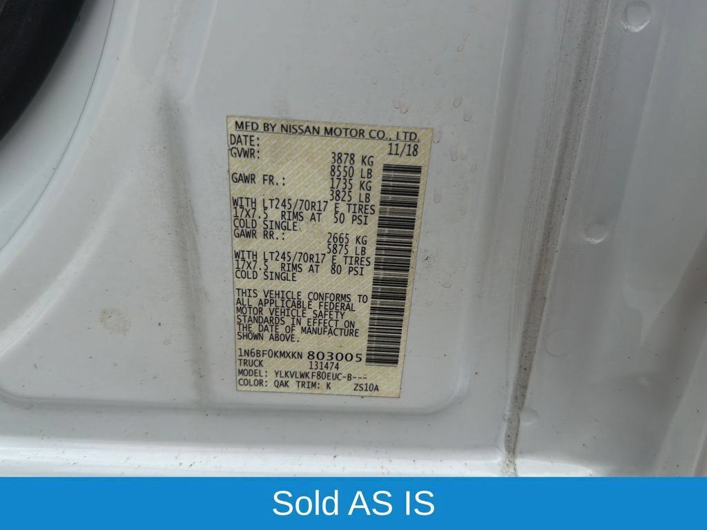 Used 2019 Nissan NV 1500 S RWD image 26
