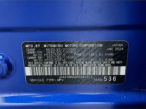 Used 2024 Mitsubishi Eclipse Cross SE image 12