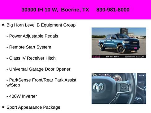 Used 2024 RAM 1500 Big Horn AWD/4WD image 37