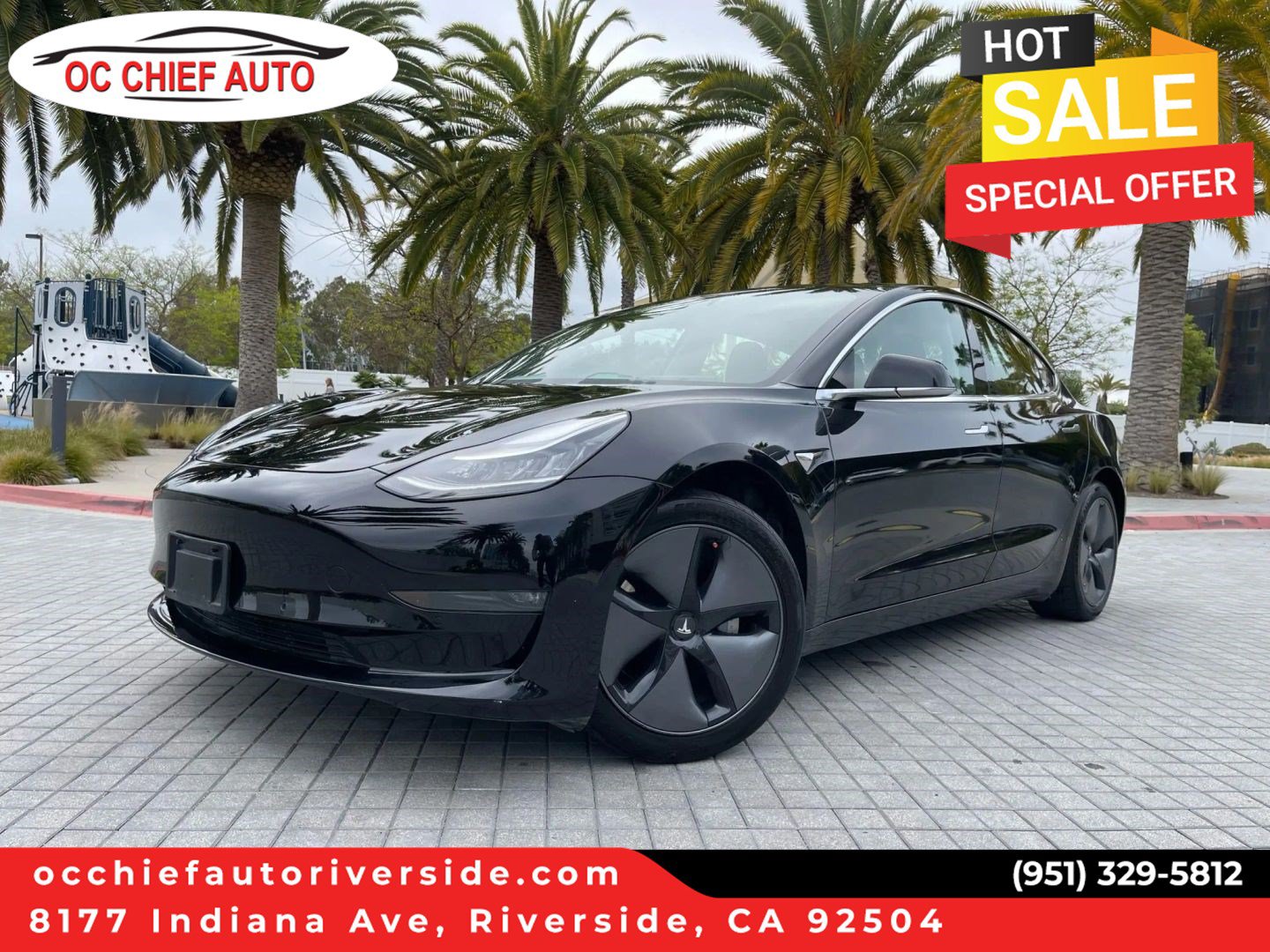 Used 2018 Tesla Model 3 Mid Range RWD image 1