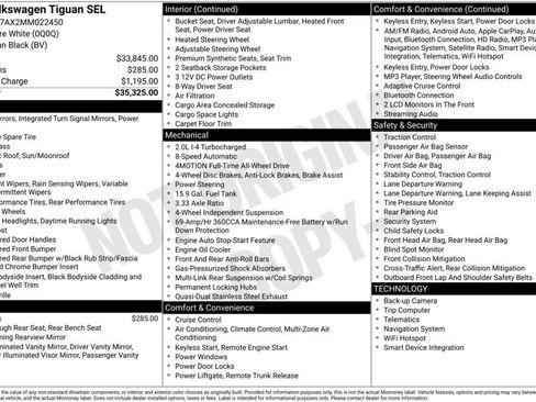 Used 2021 Volkswagen Tiguan SEL image 7