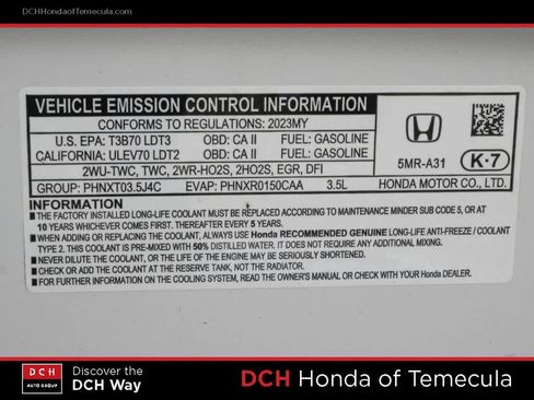 Certified 2023 Honda Odyssey EX-L image 9