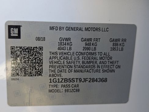 Used 2018 Chevrolet Malibu LS image 49