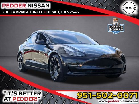 Used 2023 Tesla Model 3 Performance AWD/4WD image 1