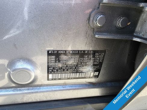 Used 2024 Honda HR-V LX image 7