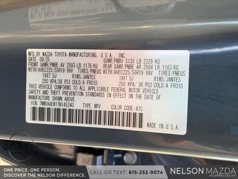 Certified 2026 MAZDA CX-50 2.5 Hybrid w/ Weather Package AWD/4WD image 29