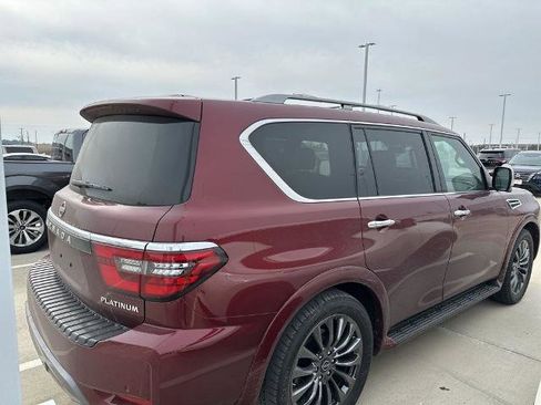 Certified 2024 Nissan Armada Platinum w/ Captain's Chairs Package image 1