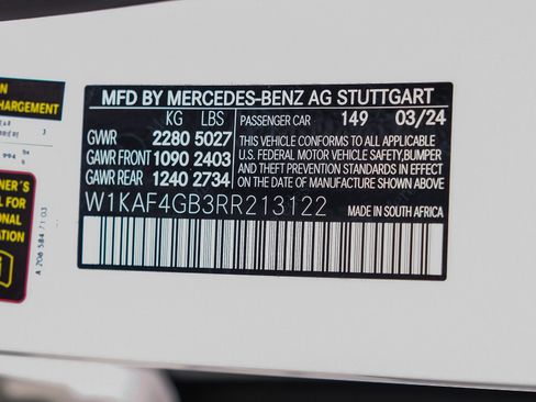 Used 2024 Mercedes-Benz C 300 Sedan w/ AMG Line w/ Night Package image 72