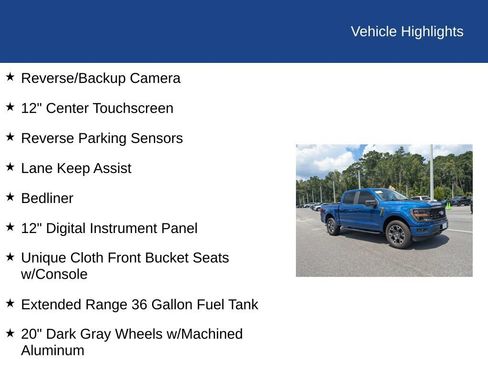 Certified 2025 Ford F150 STX w/ Equipment Group 200A AWD/4WD image 27