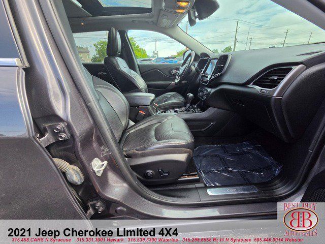 Used 2021 Jeep Cherokee Limited AWD/4WD image 13