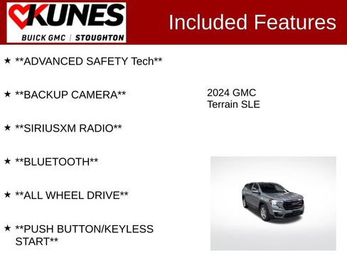 Used 2024 GMC Terrain SLE image 2