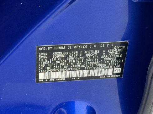 Used 2019 Honda Fit EX image 40