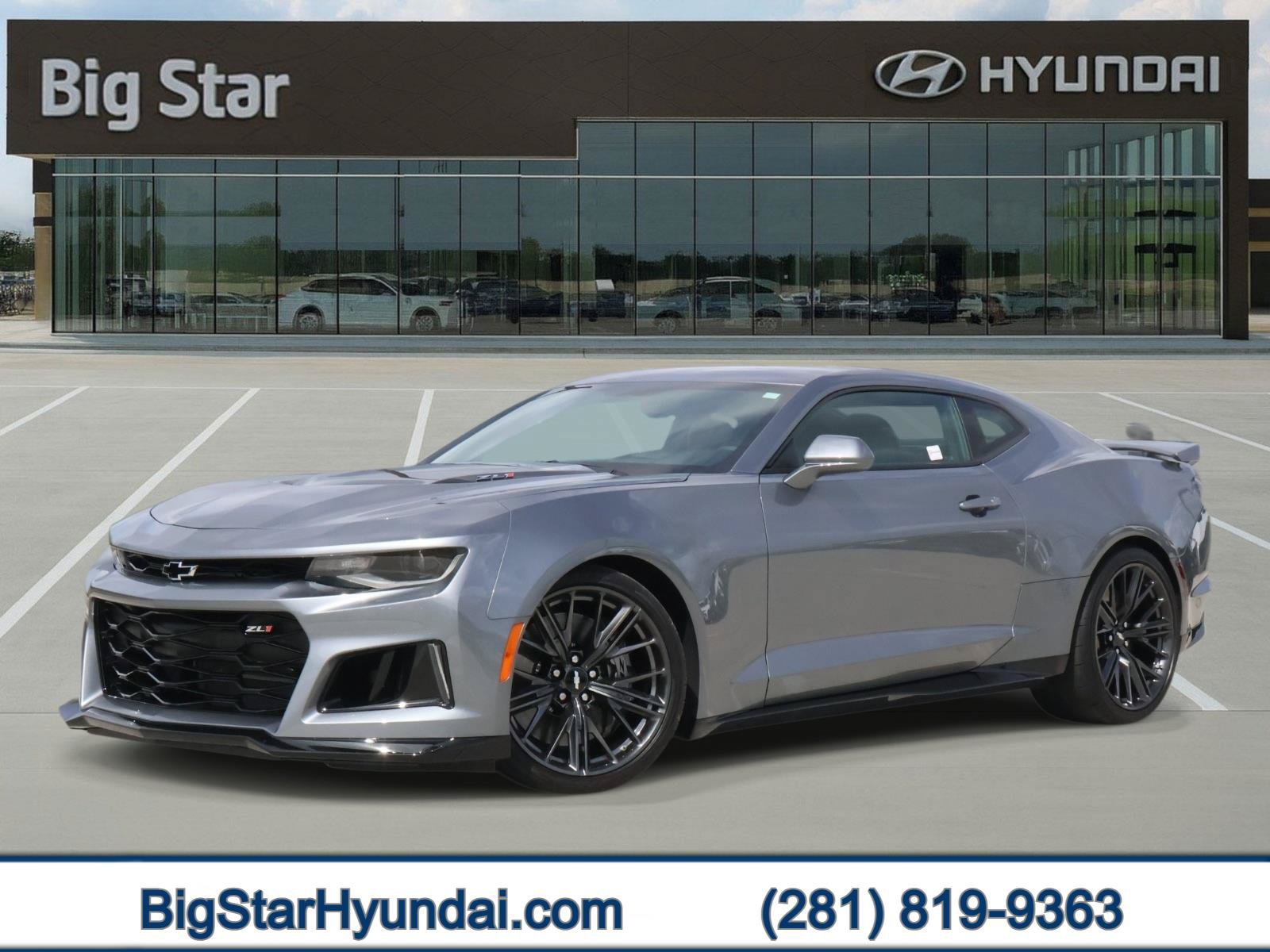 Used 2019 Chevrolet Camaro ZL1 RWD image 1