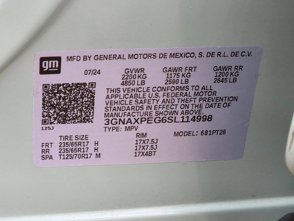 Used 2025 Chevrolet Equinox LT w/ Convenience Package II AWD/4WD image 35