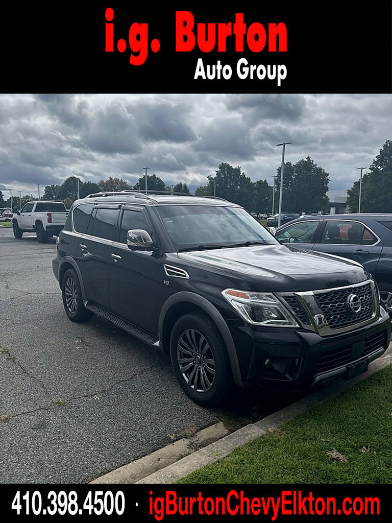 Used 2018 Nissan Armada Platinum w/ Cargo Package AWD/4WD image 1