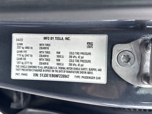Used 2022 Tesla Model 3 Long Range image 28