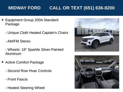 Used 2026 Ford Explorer Active w/ Active Comfort Package image 7