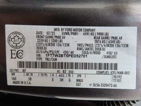 Used 2023 Ford F250 Lariat w/ Lariat Ultimate Package image 82