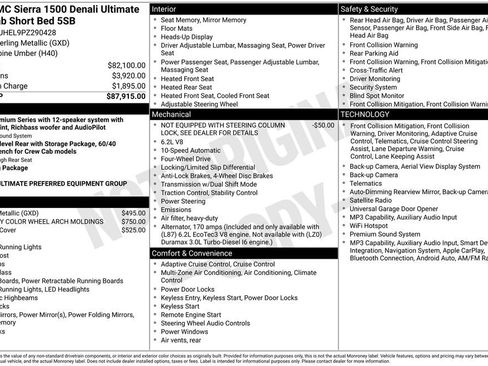 Certified 2023 GMC Sierra 1500 Denali Ultimate AWD/4WD image 39