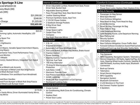 Used 2023 Kia Sportage X-Line AWD/4WD image 49