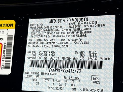 Used 2025 Ford Mustang GT Premium image 26