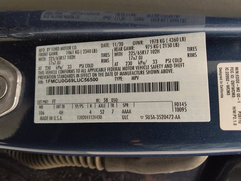 Used 2020 Ford Escape SE FWD image 33