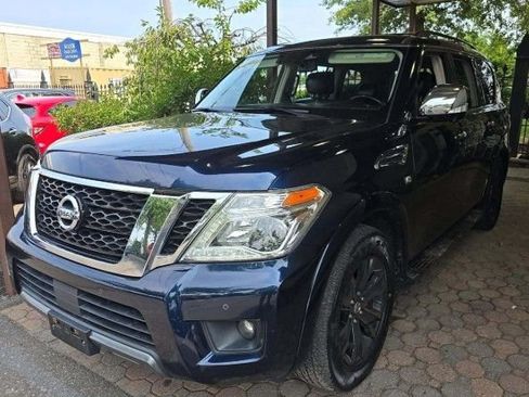 Used 2019 Nissan Armada Platinum w/ Captain's Chairs Package AWD/4WD image 1