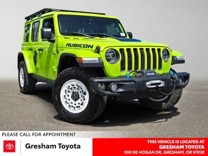 Used 2021 Jeep Wrangler Unlimited Rubicon 4xe