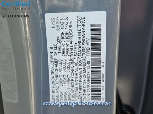 Used 2026 Honda CR-V Sport-L image 14