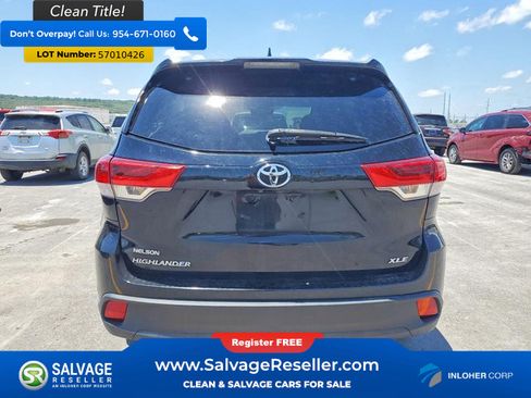 Used 2019 Toyota Highlander XLE FWD image 8
