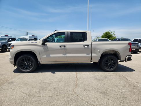 New 2026 Chevrolet Silverado 1500 Custom w/ Turbomax Blackout Package RWD image 3