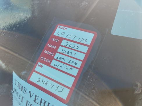 Used 2020 RAM 3500 Big Horn image 10