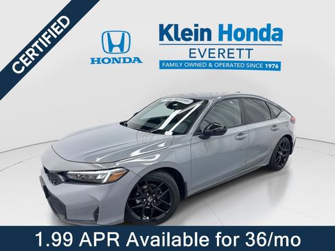 Certified 2025 Honda Civic Sport image 1