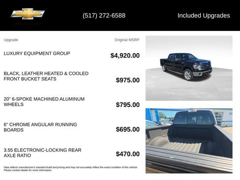 Used 2013 Ford F150 Lariat w/ Luxury Equipment Group AWD/4WD image 5