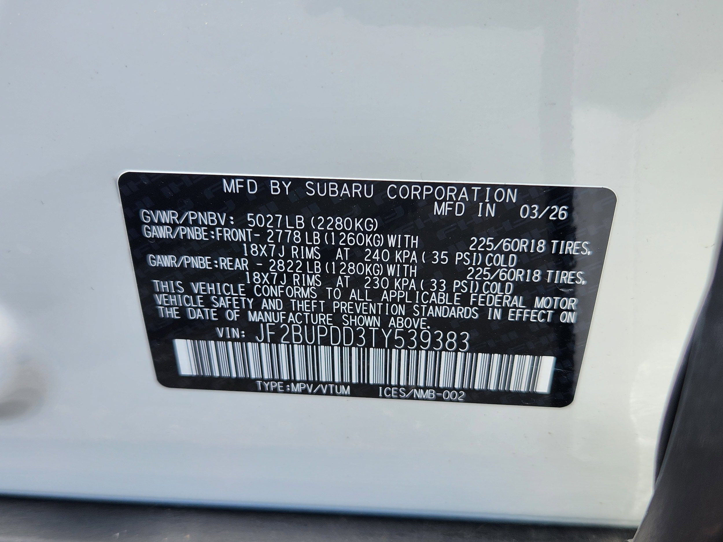New 2026 Subaru Outback Limited w/ Premium/Limited Package AWD/4WD image 14