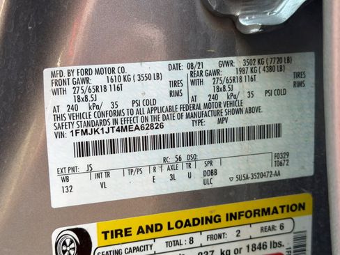 Used 2021 Ford Expedition Max XLT AWD/4WD image 2