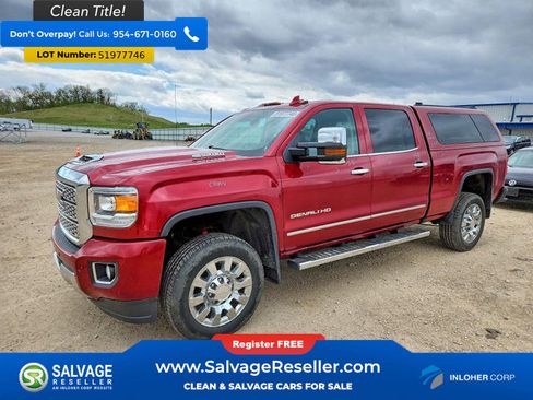 Used 2018 GMC Sierra 2500 Denali w/ Duramax Plus Package AWD/4WD image 1
