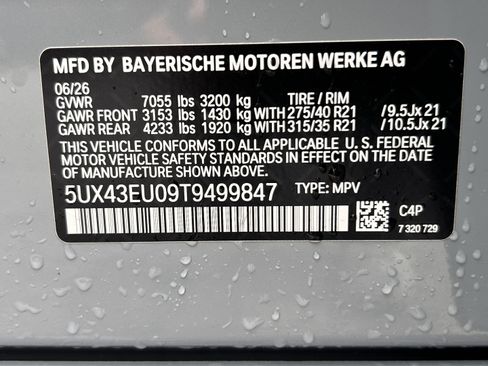 Used 2026 BMW X5 xDrive50e w/ M Sport Package AWD/4WD image 34