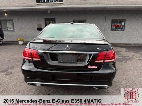 Used 2016 Mercedes-Benz E 350 4MATIC Sedan image 4