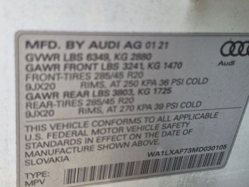 Used 2021 Audi Q7 3.0T Premium Plus w/ Executive Package AWD/4WD image 15
