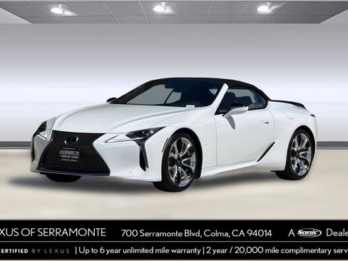Certified 2022 Lexus LC 500 Convertible w/ Touring Package image 1